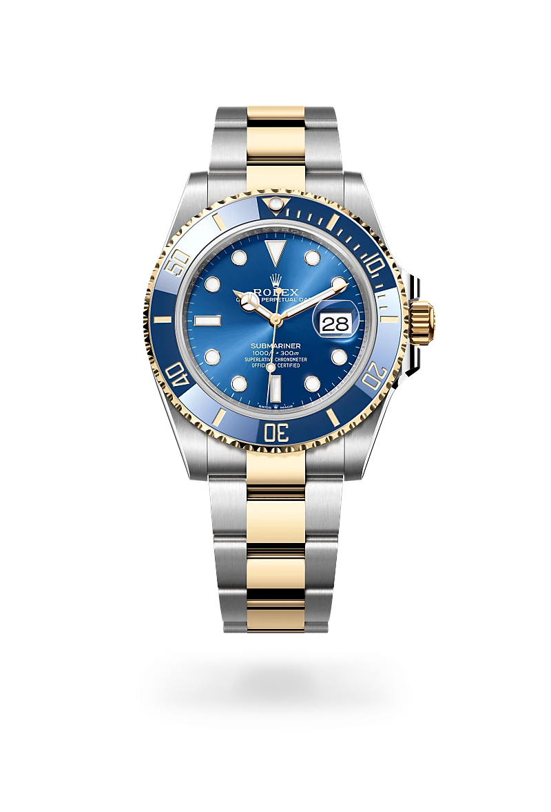 Submariner Date Yellow Rolesor - combination of Oystersteel and yellow gold M126613LB-0002