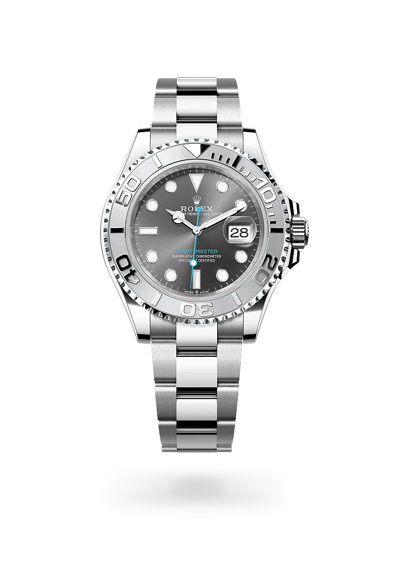 Yacht-Master 40 Rolesium - combination of Oystersteel and platinum M126622-0001