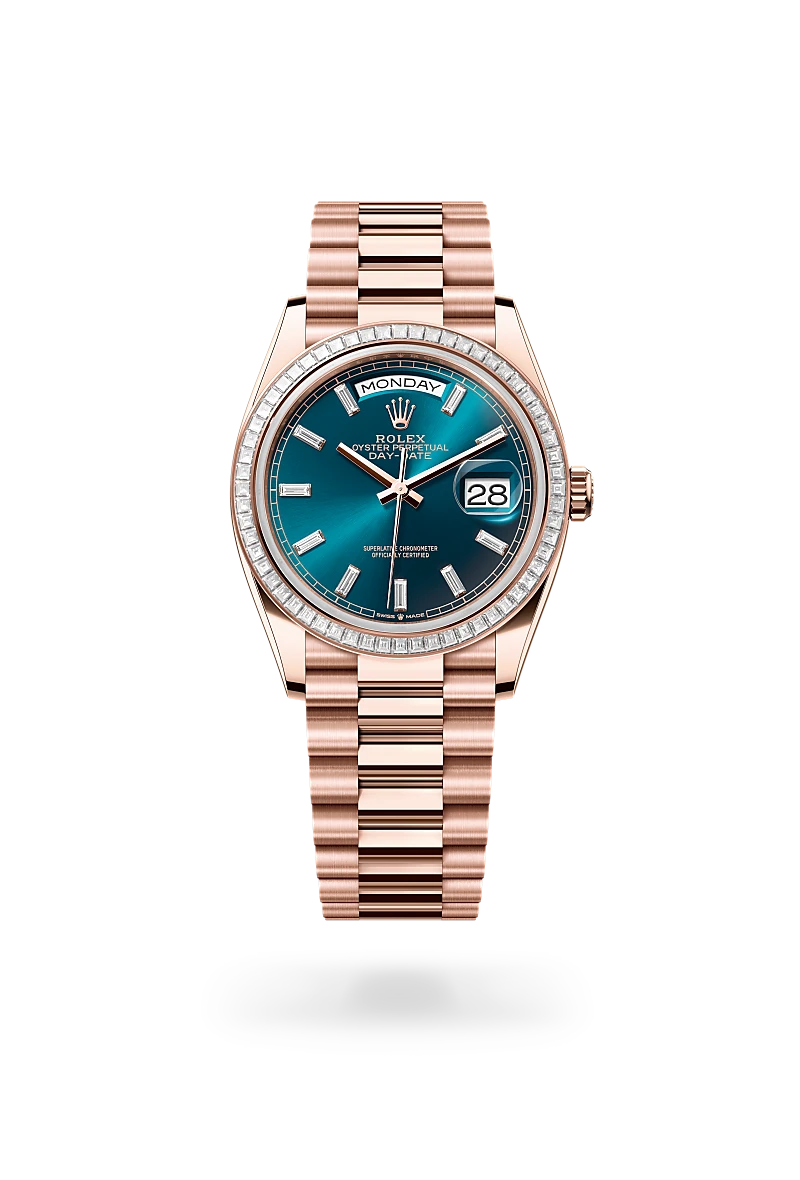 Day-Date 36 18 kt Everose gold M128395TBR-0032