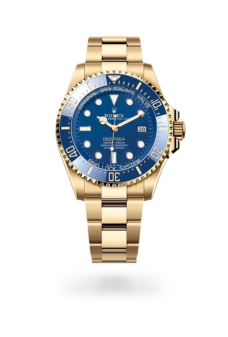 Rolex Deepsea 18 kt yellow gold M136668LB-0001